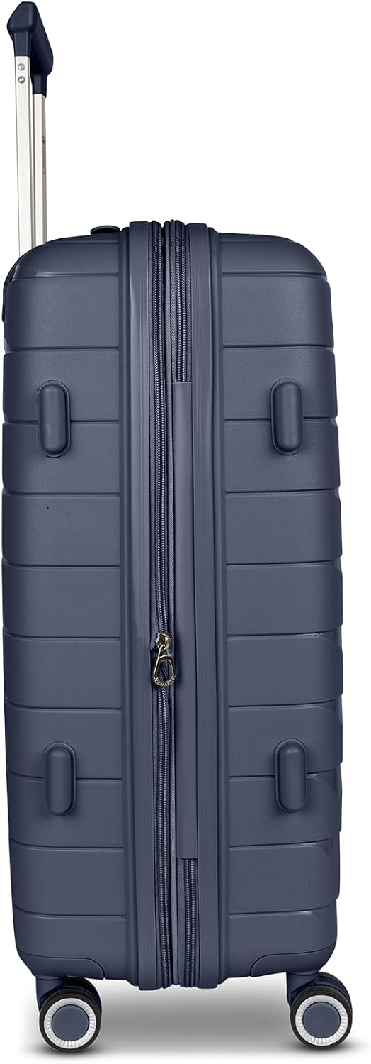 Franky Koffer Trolley | 4X 360° Rollen | Leicht | TSA-Schloss | Grössen: S/M/L | modern -PP16 (Dunke