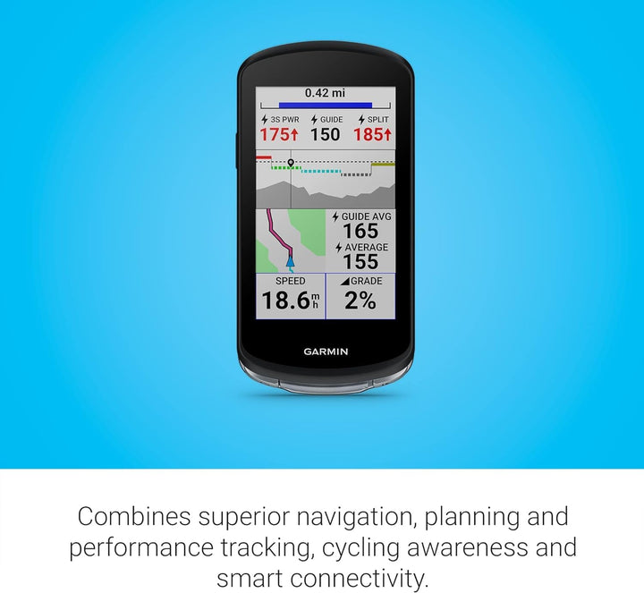 Garmin Edge® 1040, GPS-Fahrradcomputer, On- und Offroad, punktgenaue Genauigkeit, langlebiger Akku,