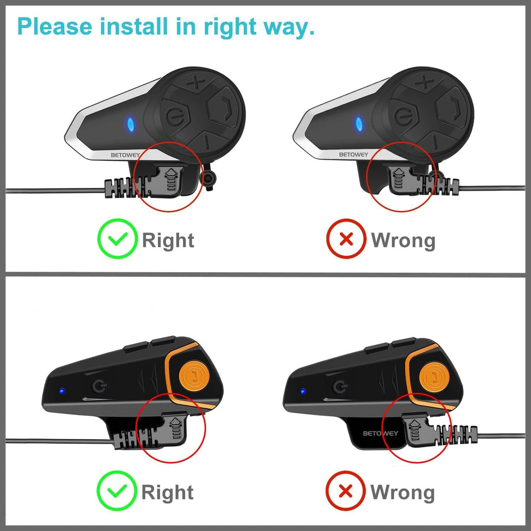 USB Typ C Mikrofon und Kopfhörer für Motorrad Headset Bluetooth Kommunikationssystem BT-S2 und BT-S3