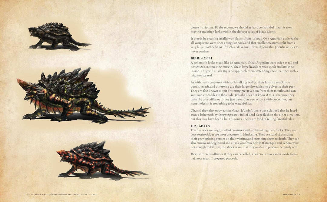 The Elder Scrolls: The Official Survival Guide to Tamriel, Gebundenes Buch
