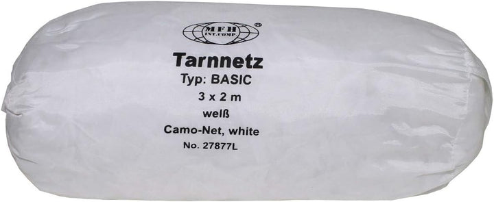 Tarnnetz, 3 x 2 m, "Basic", weiss, mit PVC-Tragebeutel