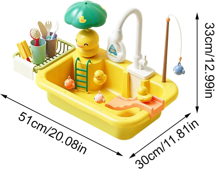 Wassertisch Für Kinder | Interaktiver Wasserspieltisch | Lustiges Sensorisches Spielset Für Kinder M