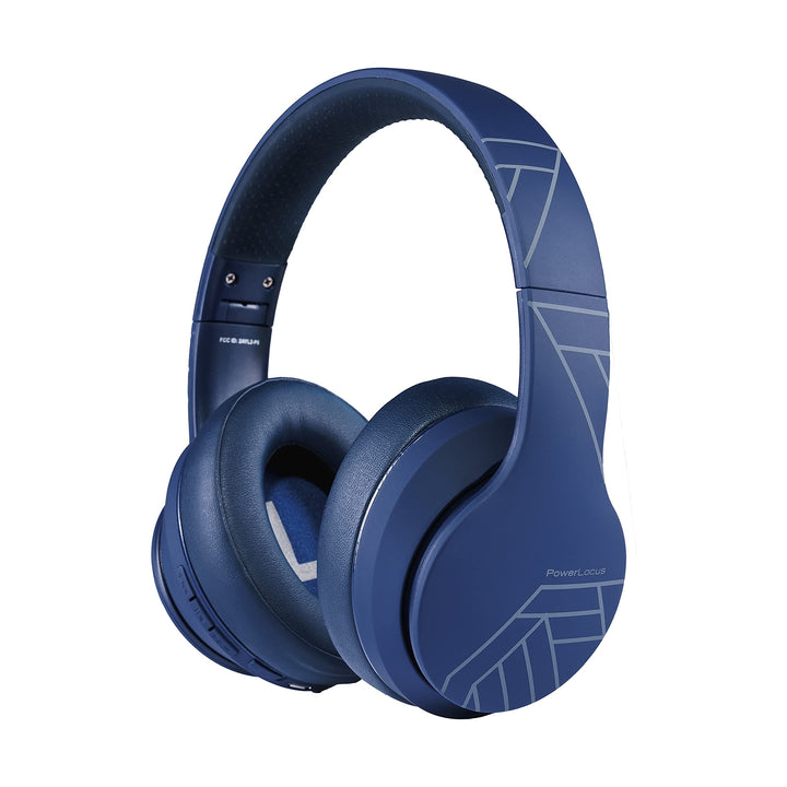 PowerLocus P6 Bluetooth Kopfhörer Over Ear, Over Ear Kopfhörer Kabellos mit Super Bass, 40Std. Spiel