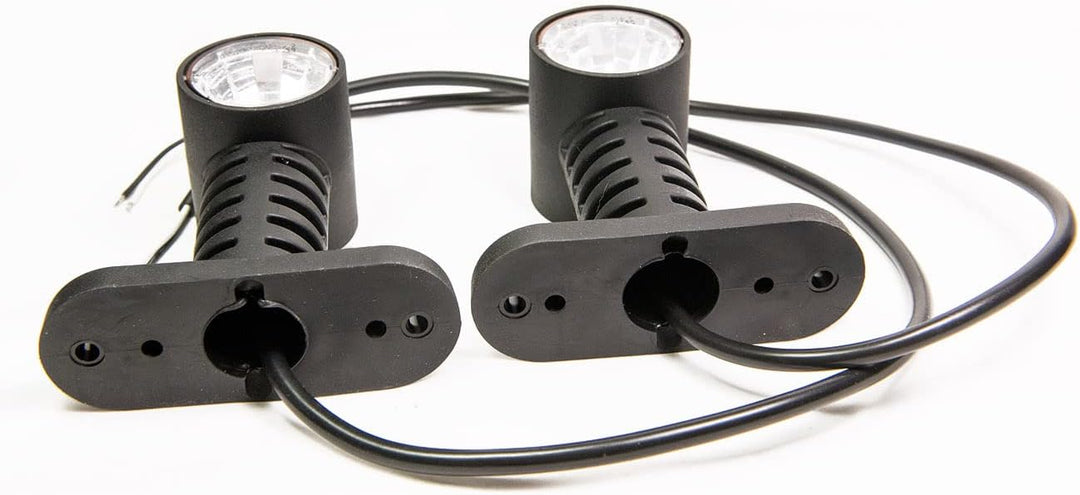 2 x LED Gummi Begrenzungsleuchte Seitenleuchte 12V 24V mit E-Prüfzeichen Positionsleuchte Auto LKW P