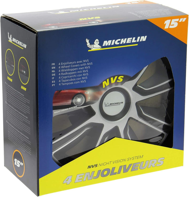 MICHELIN 009114 Felgensatz, 4 Stück, 15 Zoll, NVS 49, zweifarbig, 15 Zoll