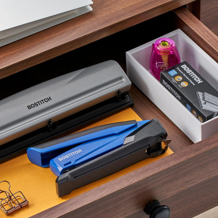 PaperPro inPOWER 20, 1122 Tischhefter, Ein-Finger-Einfach heftung, 20 Blatt, Eingebauter Heftklammer