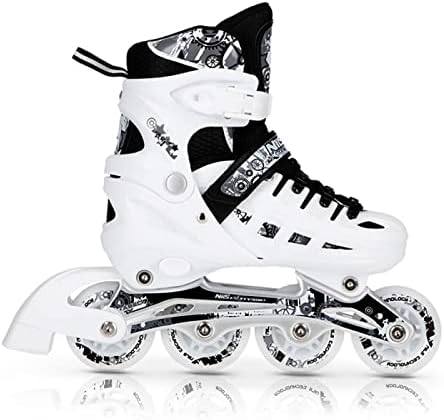 Nils Extreme Inline Skates 4in1 - Schlittschuhe Kinder - Inliner für Kinder und Erwachsene - ACEB7-L