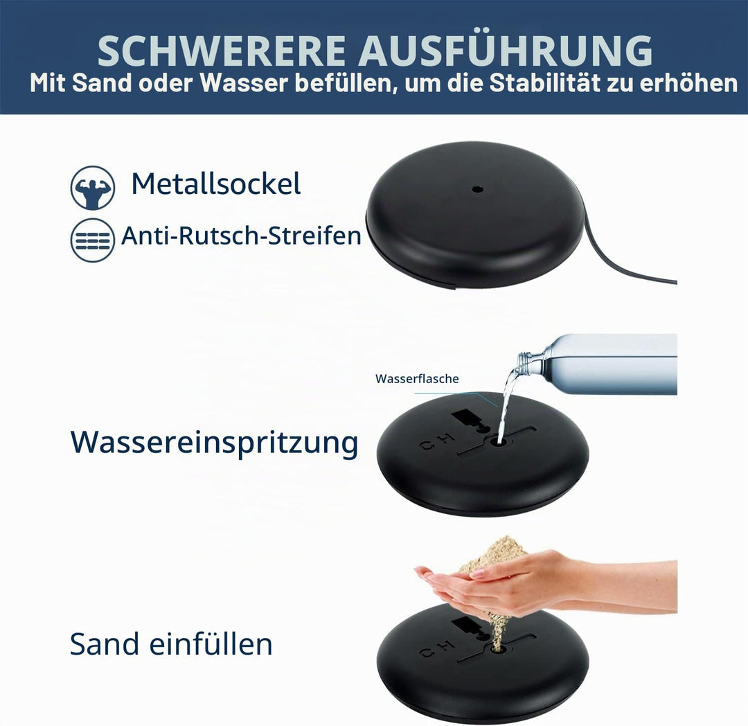 VAIIGO Infoständer Höhenverstellbar Aluminium DIN A3 Plakatständer Informationsständer Präsentations