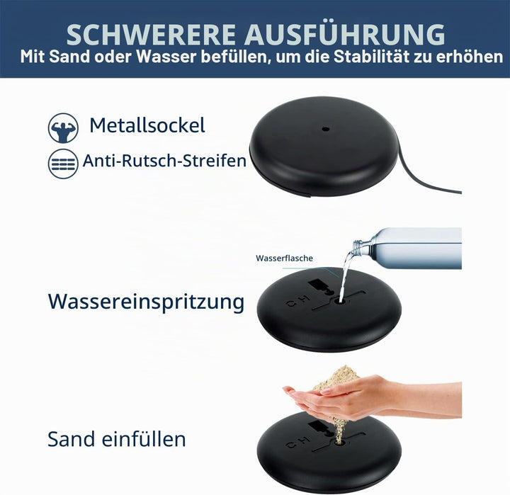 VAIIGO Infoständer Höhenverstellbar Aluminium DIN A3 Plakatständer Informationsständer Präsentations