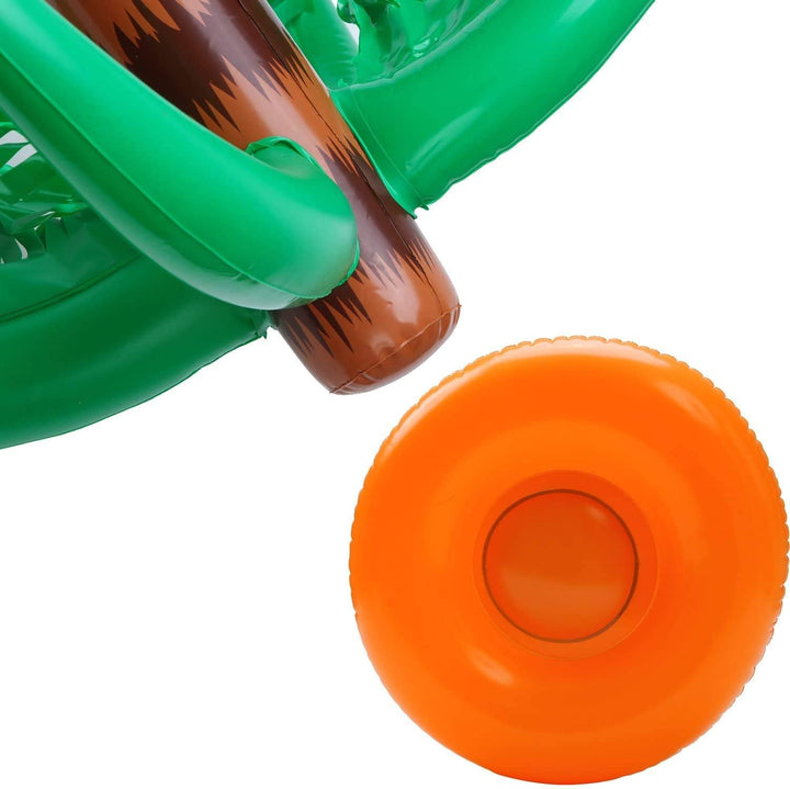 LATERN 11 Stück Aufblasbare Palmen Aufblasbar Flamingos Papagei Banane Strand Bälle Spielzeug für Ha