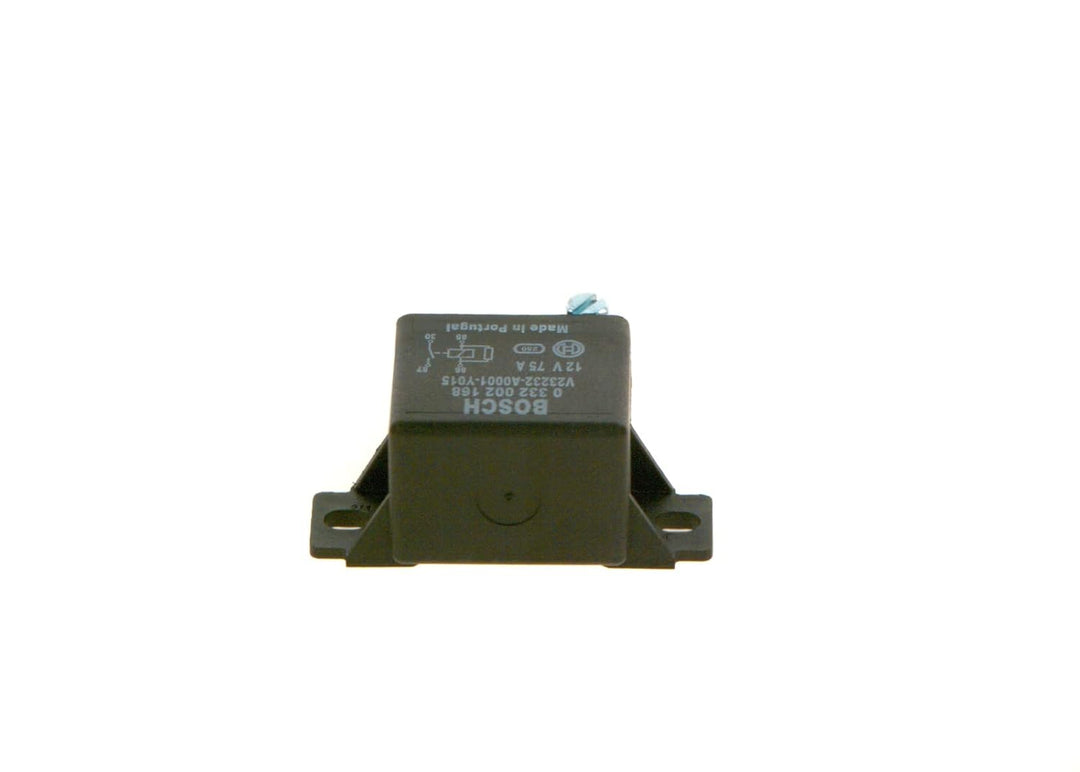 Bosch 0332002168 Leistungsrelais 12V 75A, IP5K4, Betriebstemperatur von -20° C bis 100° C, Schliesse