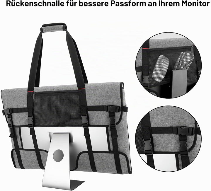 Trunab Monitortasche Schirm-Transport Kompatibel mit iMac 27&