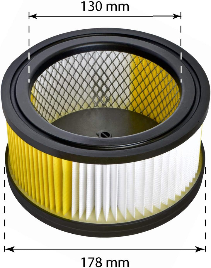 Invest - Staubsaugerbeutel Ersatz, Filtertüten Beutel Kompatibel mit Kärcher 6.414-960.0, WD 4.200 W