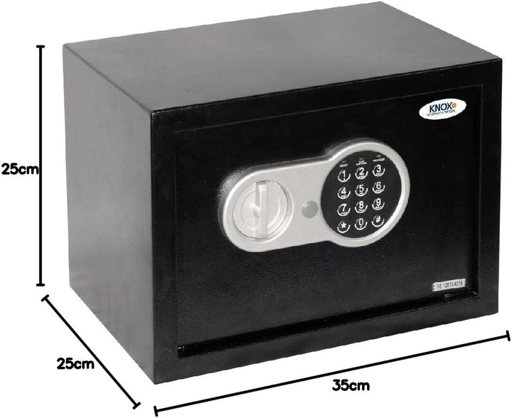KNOXSAFE KNOXPRO 2, 16 l, Professioneller Safe für Wertgegenstände und Dokumente, Anti Bounce Sicher