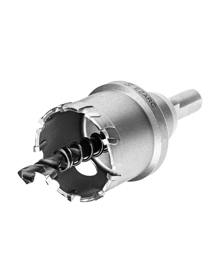 EZARC Lochsäge Hartmetall-Bohrer, Tiefer Schnitt Lochöffner für Löchern in Dick Edelstahl und Metall