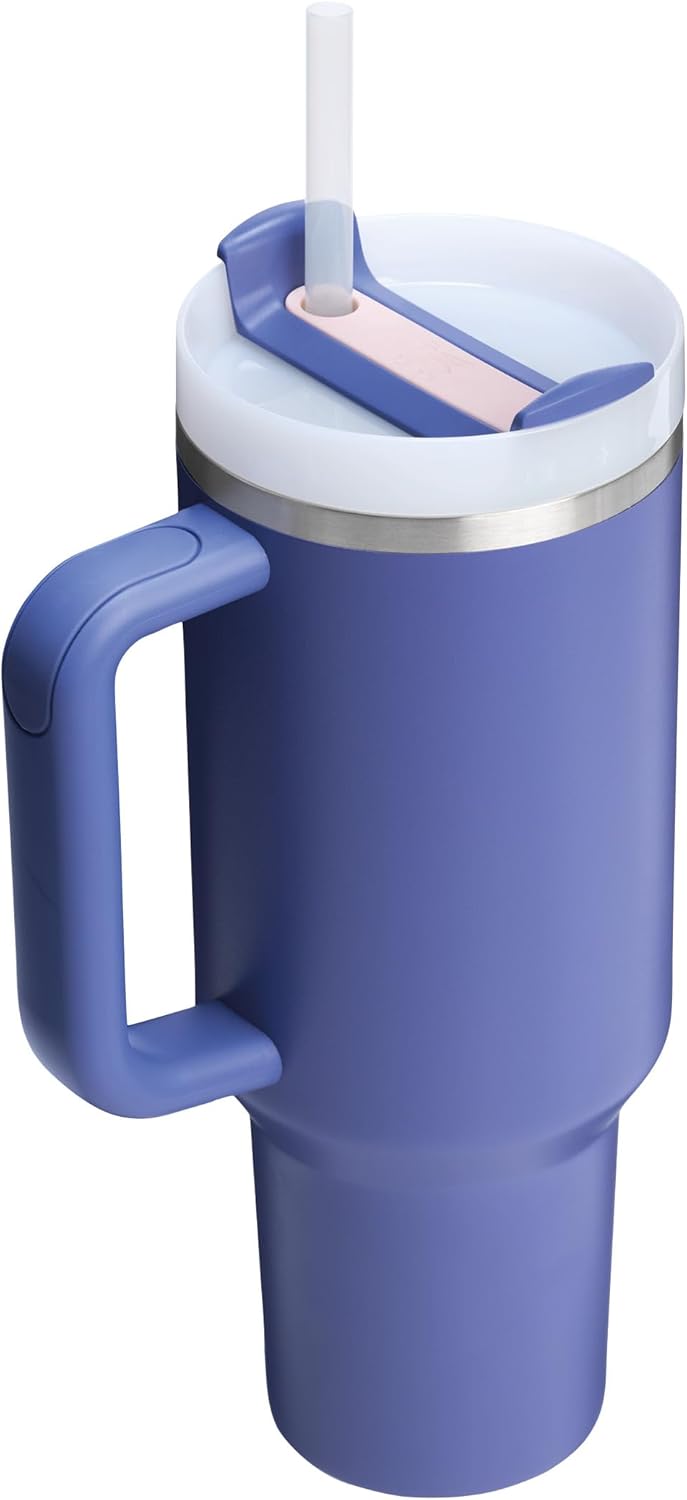 Stanley Quencher H2.0 Flowstate Trinkflasche Mit Strohhalm 1.2L - Thermobecher Kühlt 11 Stunden - 48