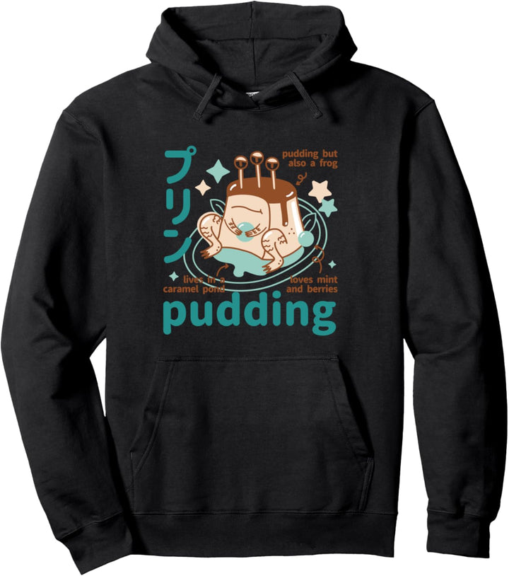 Lustiges japanisches Puddingmonster l Cooles Japan Motiv Pullover Hoodie