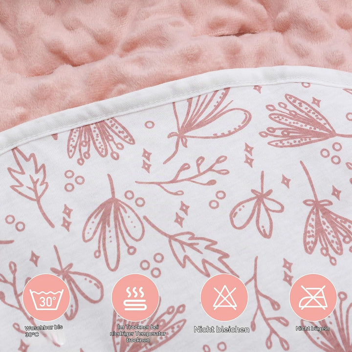 Einschlagdecke Babyschale für Winter Buggy Universal Fusssack Babydecke Baumwolle Baby Pucksack für