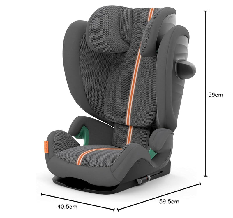 CYBEX Gold Kinder-Autositz Solution G i-Fix Plus, Für Autos mit und ohne ISOFIX, Ab ca. 3 bis 12 Jah