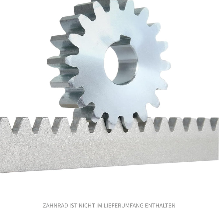 Zahnstange 30x8 / 1005 mm für Schiebetore bis 600 kg, Schiebetorantrieb, Zackenleisten Modul 4 Zahns