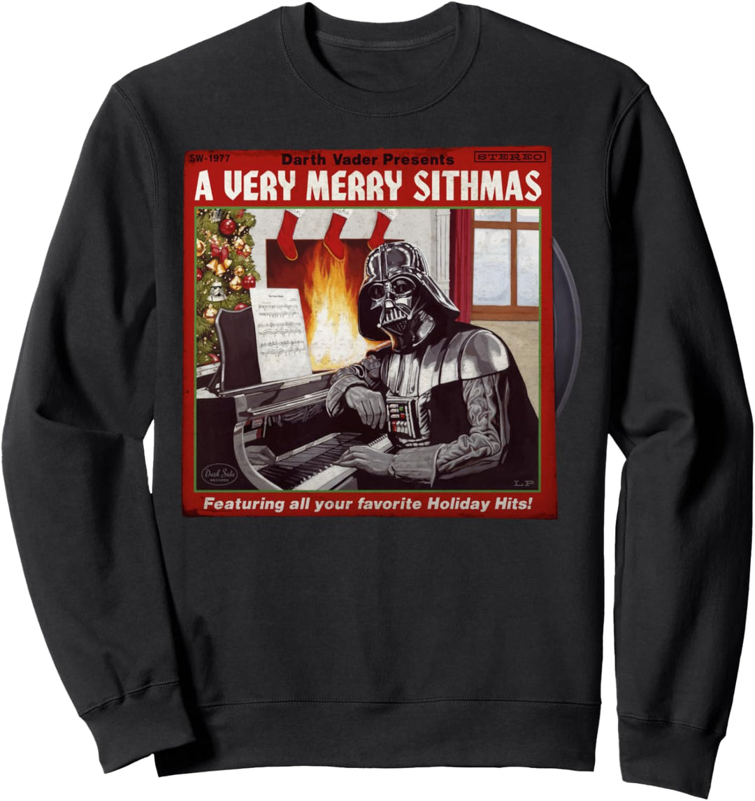 Star Wars Christmas Darth Vader A Very Merry Sithmas Cover Sweatshirt