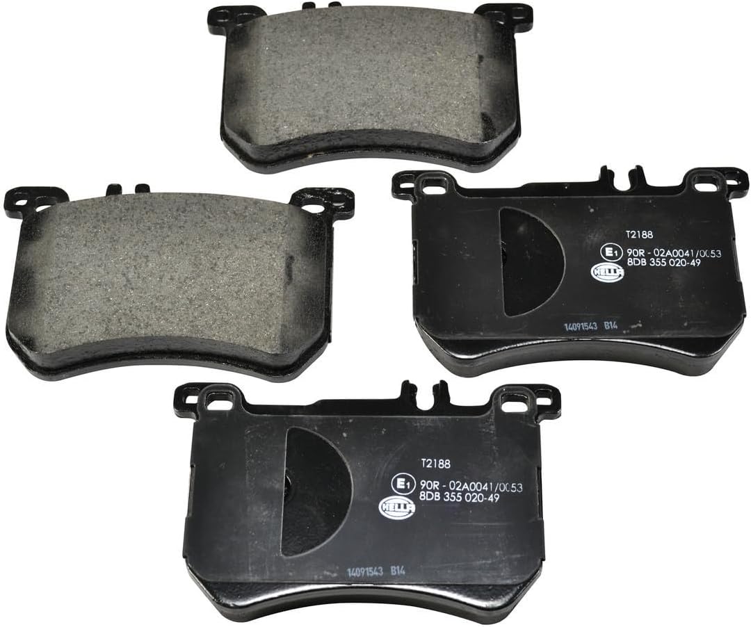 HELLA PAGID 8DB 355 020-491 Bremsbelagsatz - T2188 - Dicke/Stärke: 17.8mm - Bremssystem: Brembo - fü