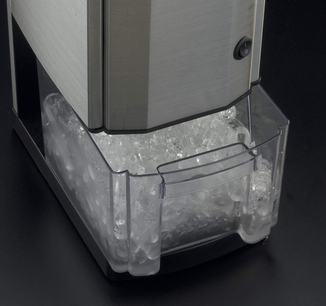 RGV Crush Ice Maker Junior Schwarz/Edelstahl/Transparent