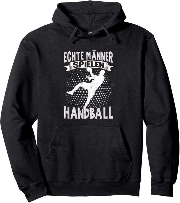 Handballer Herren Jungen Echte Männer Spielen Handball Pullover Hoodie