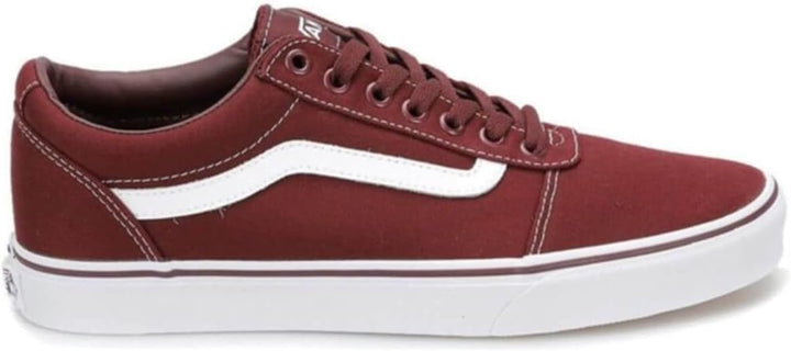 Vans Herren Ward Sneaker 38.5 EU Canvas Port Royale White, 38.5 EU Canvas Port Royale White