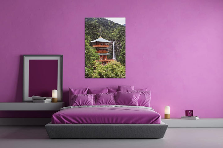 deyoli Schreinturm in atemberaubender Natur Format: 100x70 als Leinwandbild, Motiv fertig gerahmt au