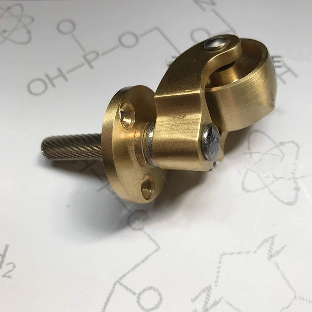 Antike massive Messingrolle mit 25 mm Rad, bewegliche Lenkrollen, 360 ° Lenkrolle, Vintage-Rollen fü