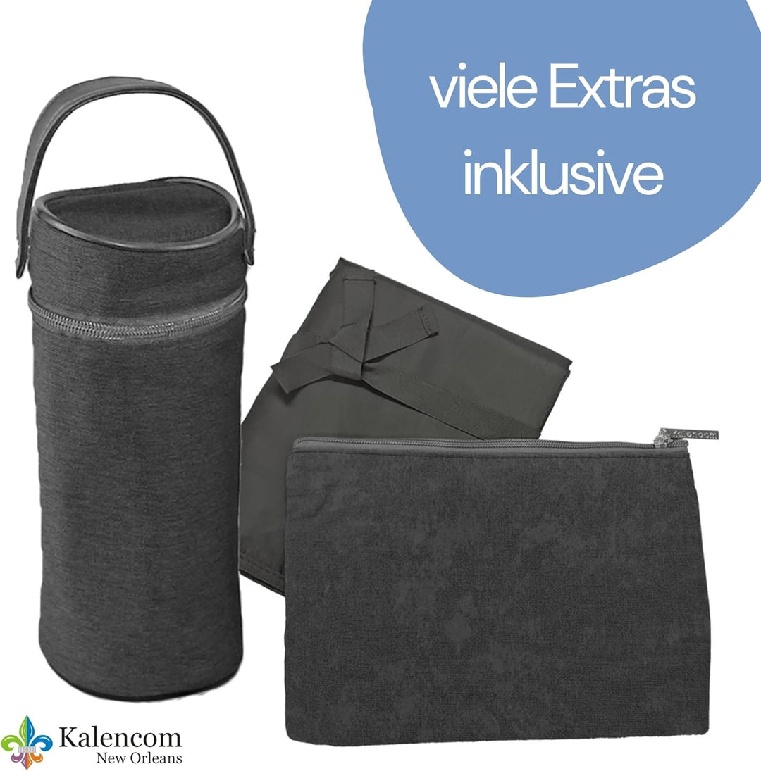 Kalencom Handtasche Umhängetasche stilvolle Baby Wickeltasche mit Wickelauflage, Aufbewahrungsbeutel