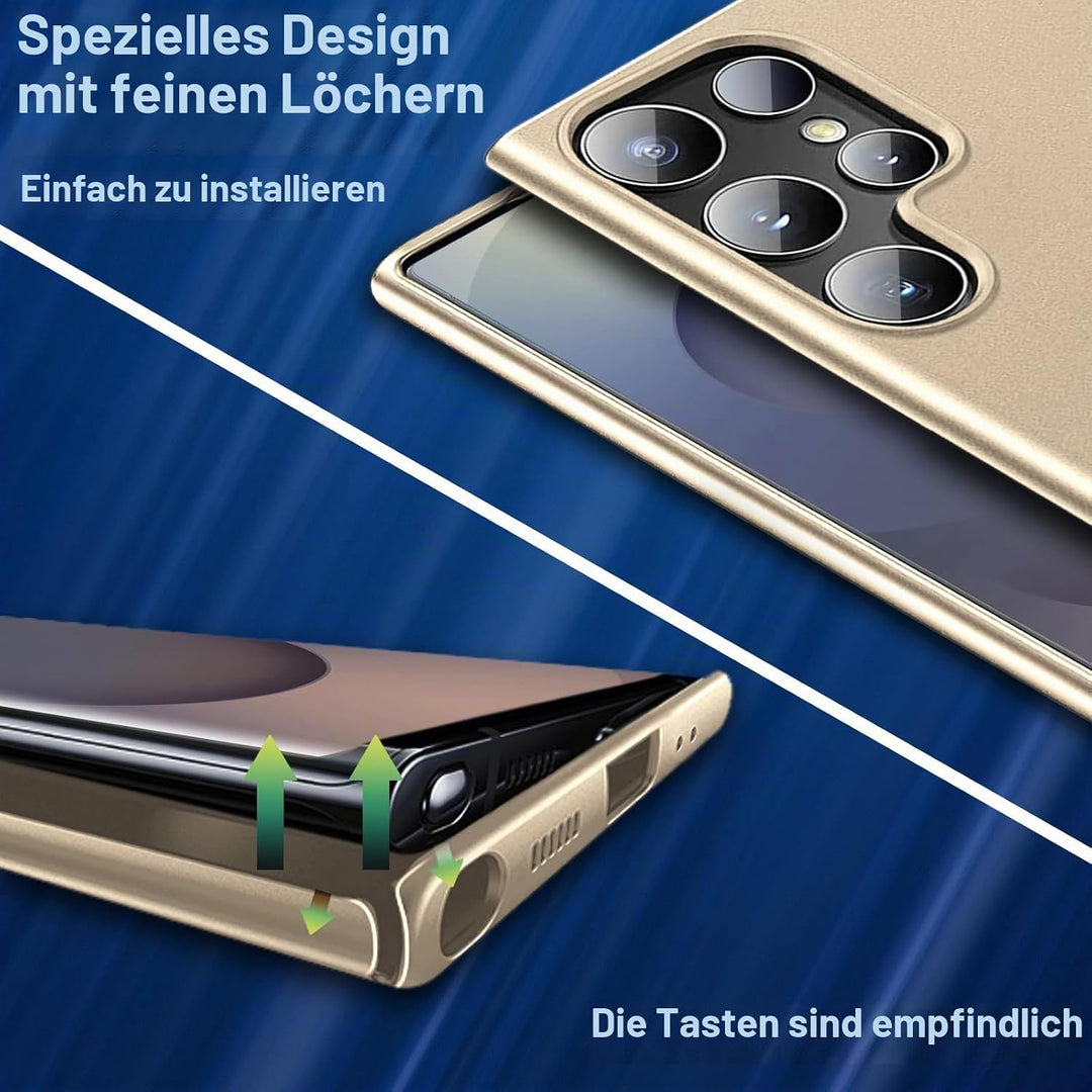 sqgylgl Ultradünne Hülle für Samsung Galaxy S25 Ultra 5G, Extrem Dünn Matte S25 Ultra Handyhülle PC