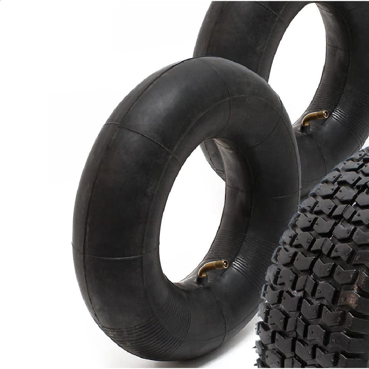 2xReifenmantel 2xSchlauch für Aufsitzmäher/Rasentraktor 18x8.50-8 4PR Winkelventil
