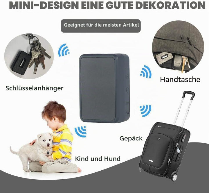 Winnes Mini GPS Tracker 4G mit SIM-Karte APP/Web-Echtzeitpositionierung GPS Tracker Kinder Unterstüt