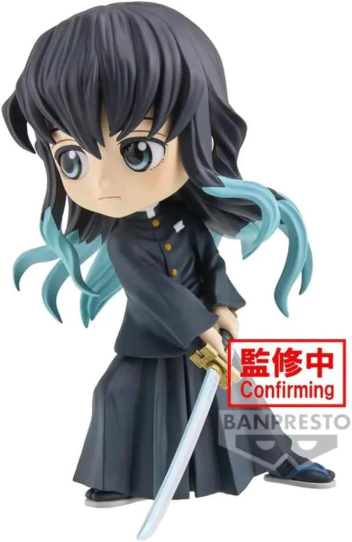 BANPRESTO, Figur Q Posket Muichiro Tokito II Demon Slayer: Kimetsu No Yaiba 14 cm, Mehrfarbig BP8826