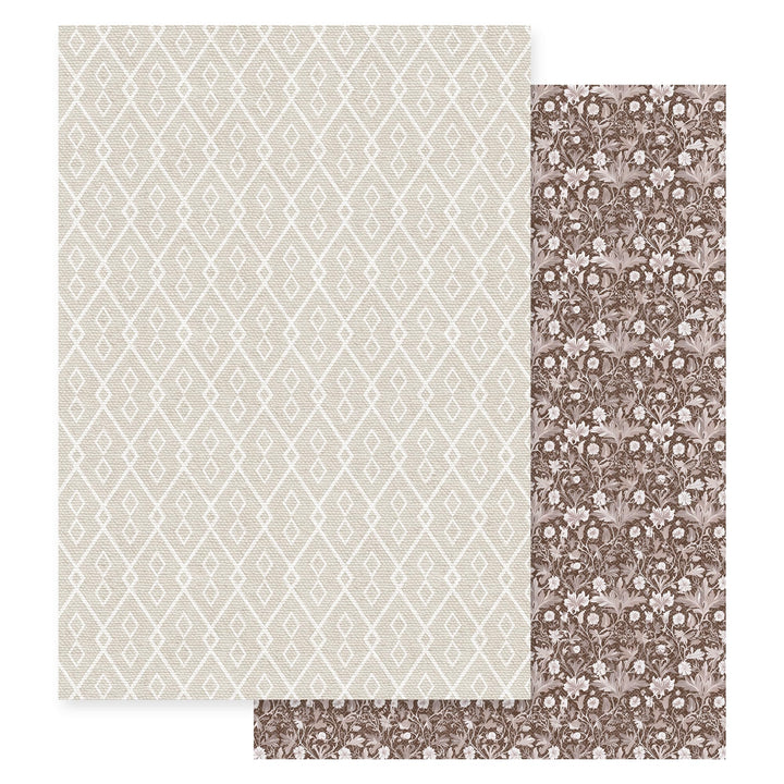 BanaSuper Baby Spielmatte Boho-Stil, 200x140x1,5cm Krabbelmatte im Bohemian Design, EN71 Zertifizier