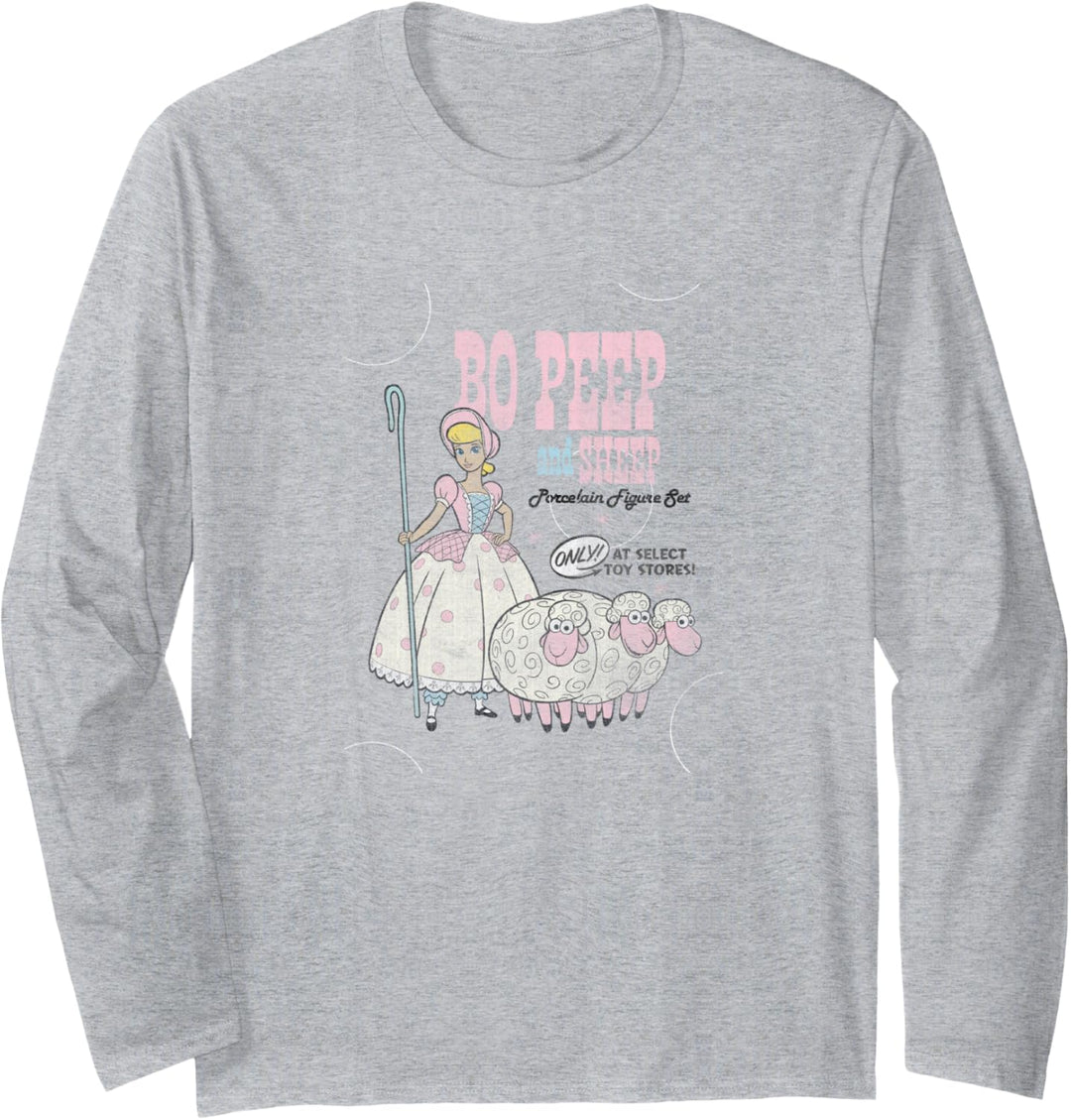 Disney Pixar Toy Story 4 Bo Peep and Sheep Advertisement Langarmshirt