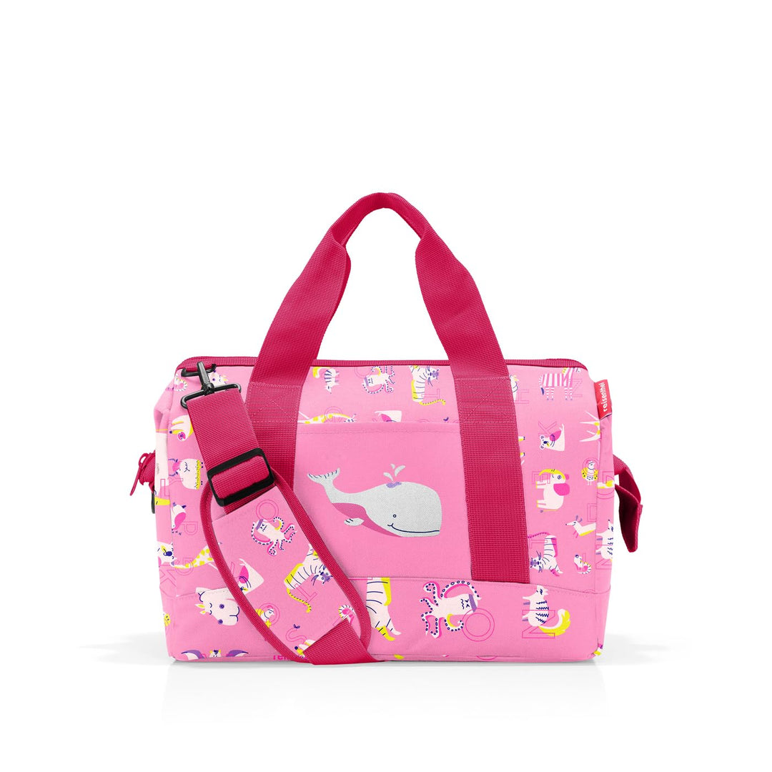 reisenthel Allrounder M Kids Kleine Reisetasche für Kinder Mit Stecklasche für Reisetrolleys, Farbe: