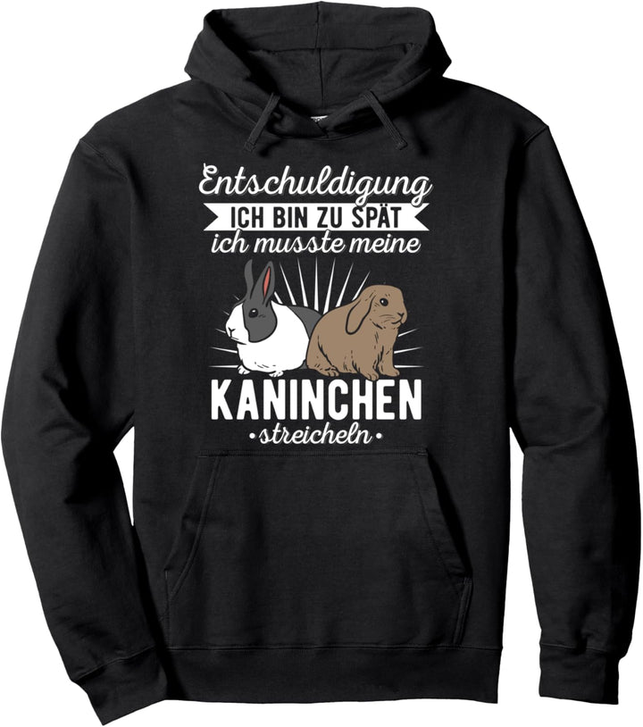 Meine Kaninchen Streicheln Haustier Hasen Kaninchen Pullover Hoodie
