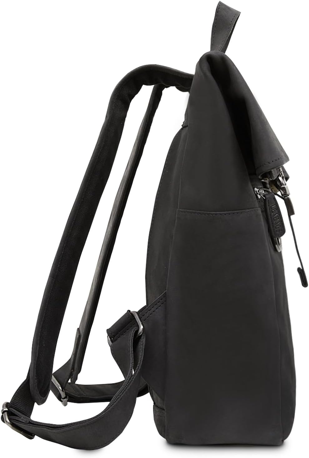 LEABAGS Leder Rucksack Damen & Herren I Echtleder Premium Daypack I Eleganter Backpack Frauen & Männ