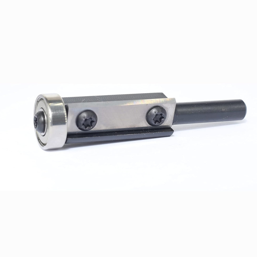 Sinoprotools Wendeplatten Bündigfräser,8mm Schaft Bündiger Fräser Schnittlänge 40mm,mit Austauschbar