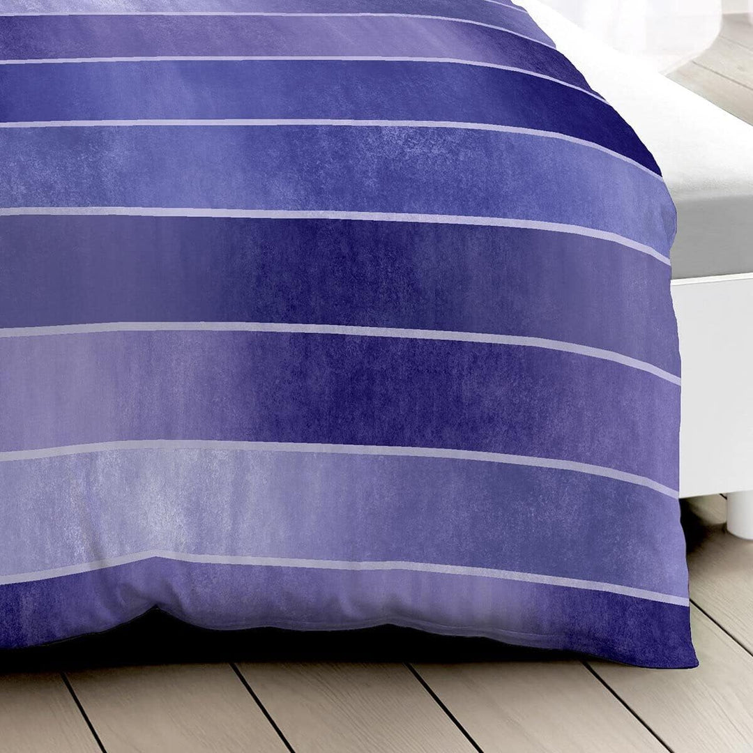 Kaeppel Mako-Satin Bettwäsche Timeless violett, 1 Bettbezug 135 x 200 cm + 1 Kissenbezug 80 x 80 cm