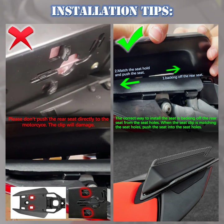 TAZGANTAX Motorrad kompatibel mit Ap-rilia RS 660 Tuono 660 RS für Tuono 660 RSV4 2020-2023 Motorrad