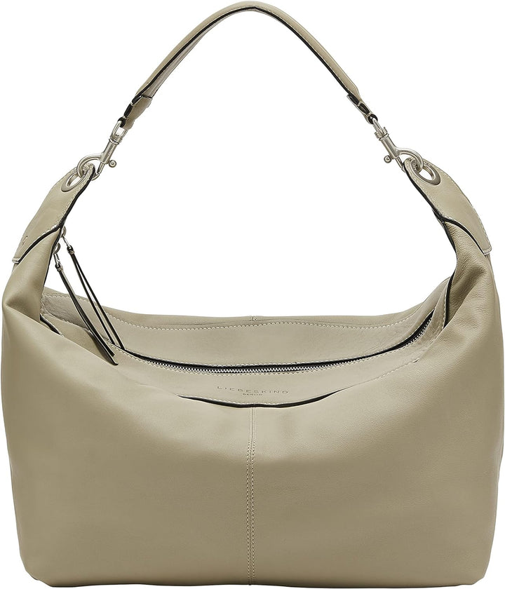 Liebeskind Damen Liza Hobo L French Grey, French Grey