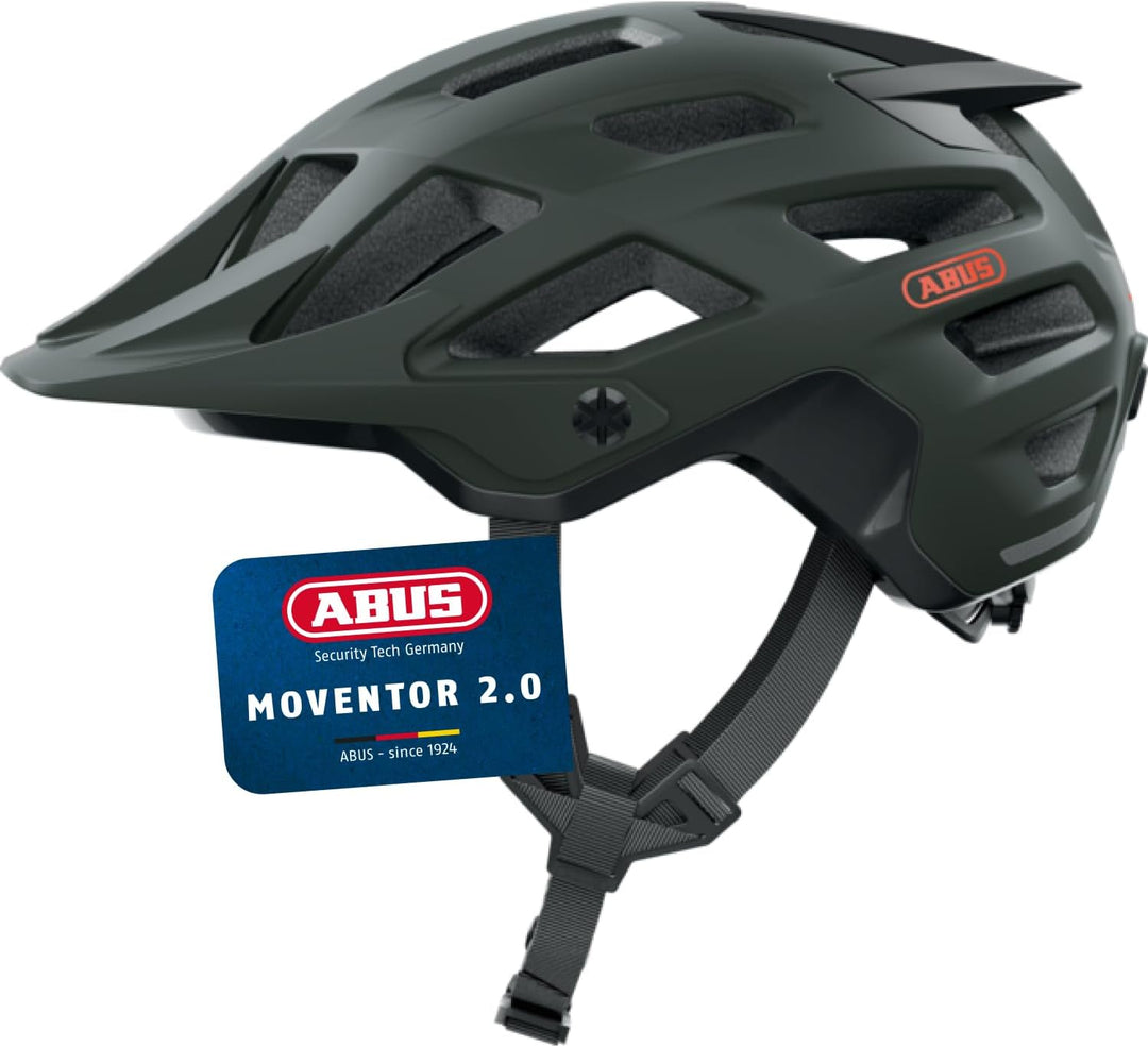 ABUS MTB-Helm Moventor 2.0 - komfortabler Fahrradhelm fürs Gelände - All-Mountain-Helm - für Damen u