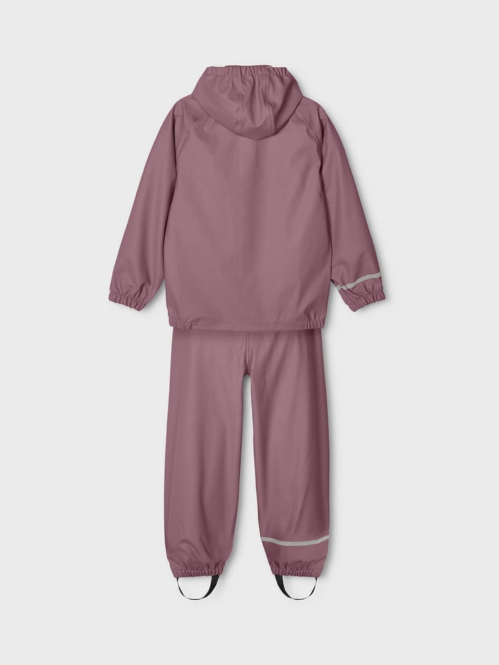 NAME IT Child Regenkleidung Unisex | Rainwear 164 Wistful Mauve, 164 Wistful Mauve