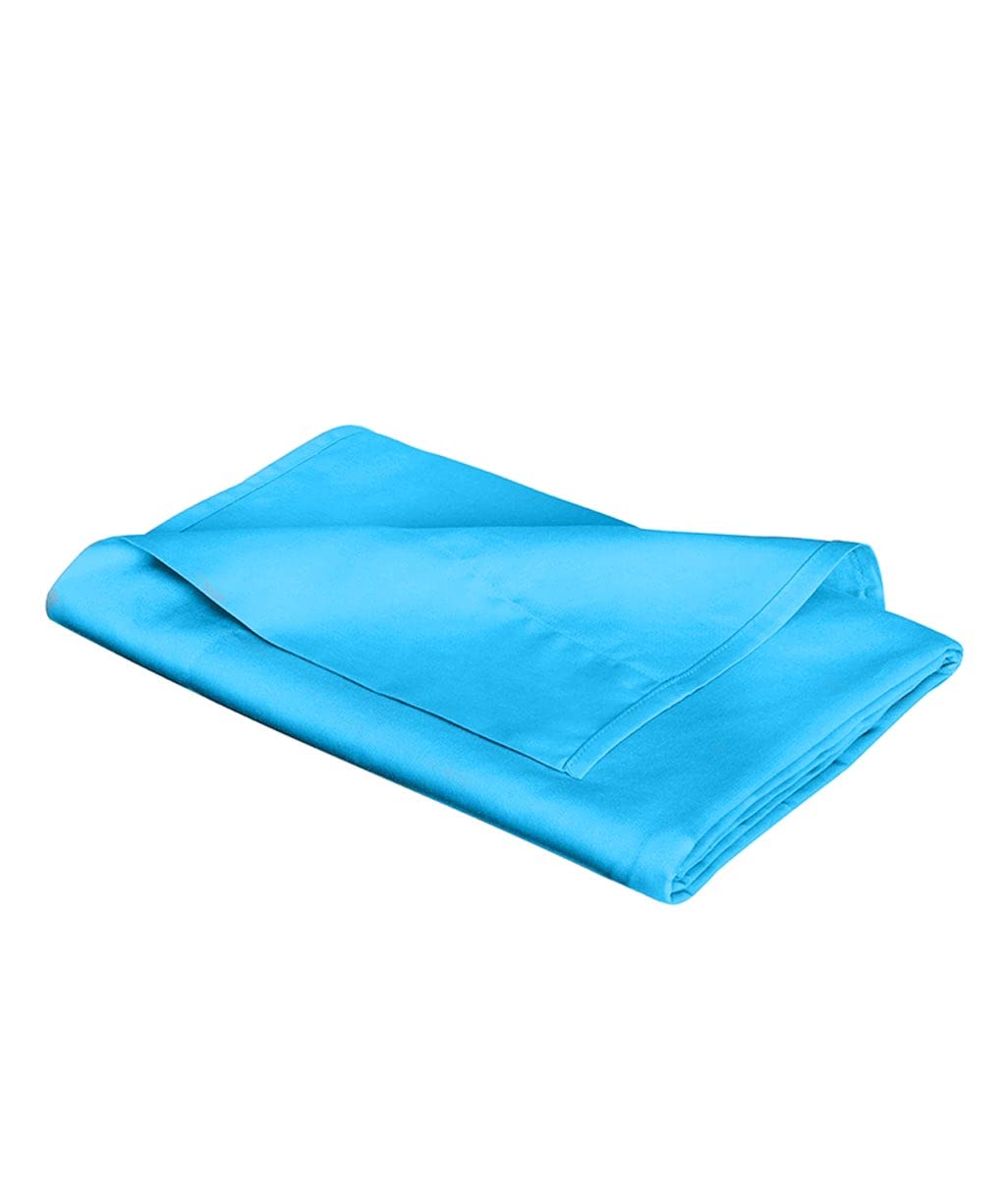 fleuresse L Uni-Colours-Bettlaken, Mako-Satin, Meeresblau, 220 x 260