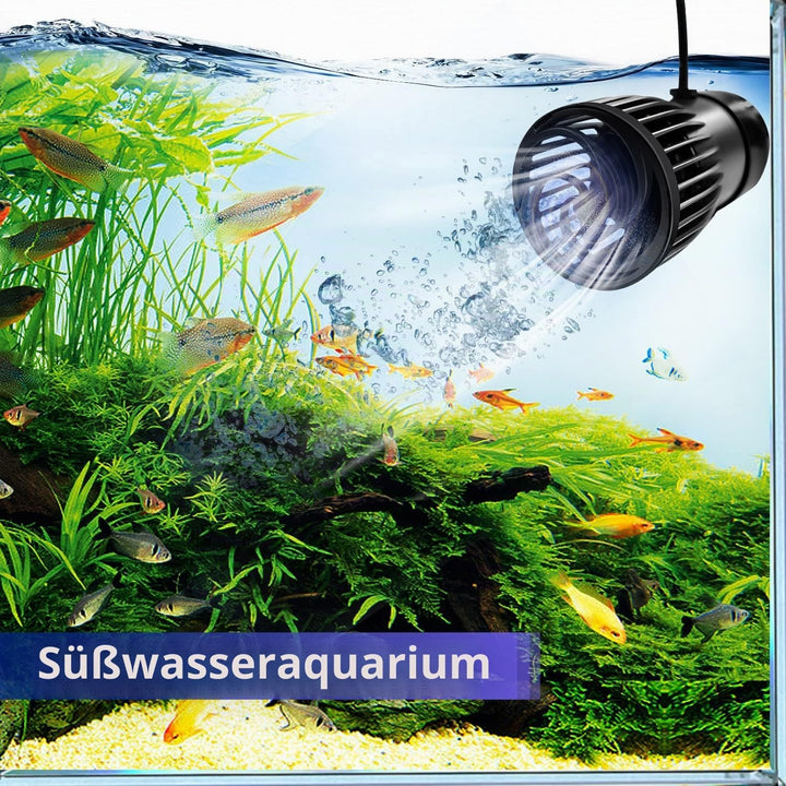 CONQUERALL 28W DC 24V Wave Maker 550-3910GPH Marine Aquarium Reef Powerhead 10-Speed Flow Controllab