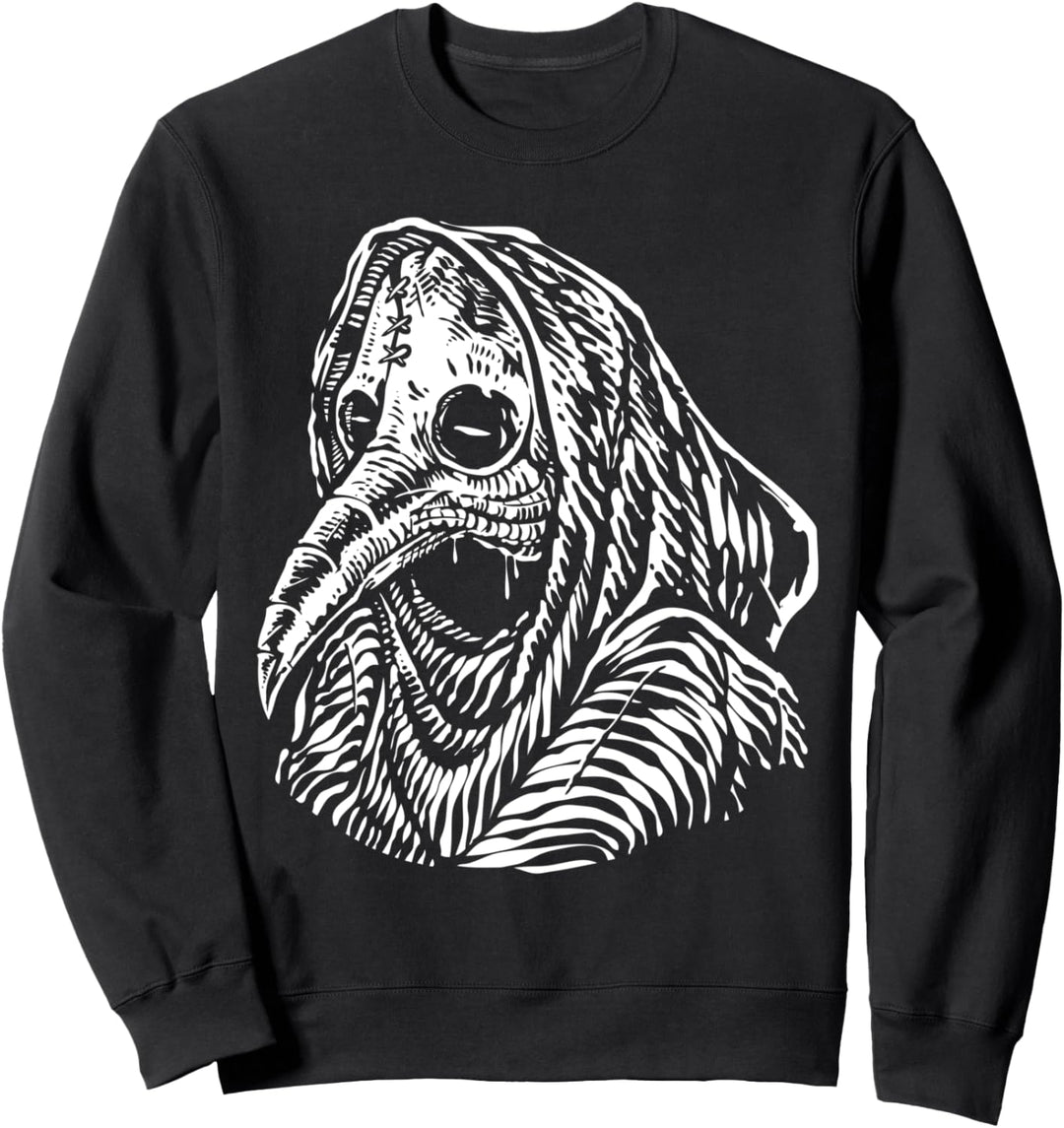 Pest Doktor Maske Kostüm Halloween Kostüm Plague Doctor Sweatshirt